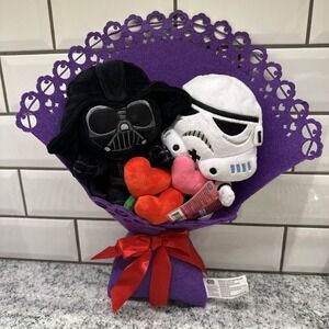 STAR WARS DARTH VADER & STORMTROOPER‎ 13" Valentine's Plush Bouquet 2025